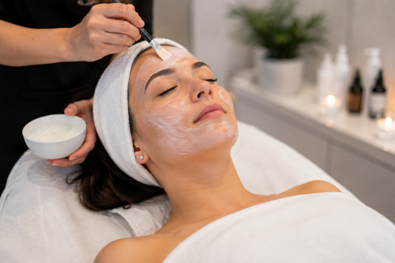 facial, skincare, healthy skin, skin hydration, spa treatment