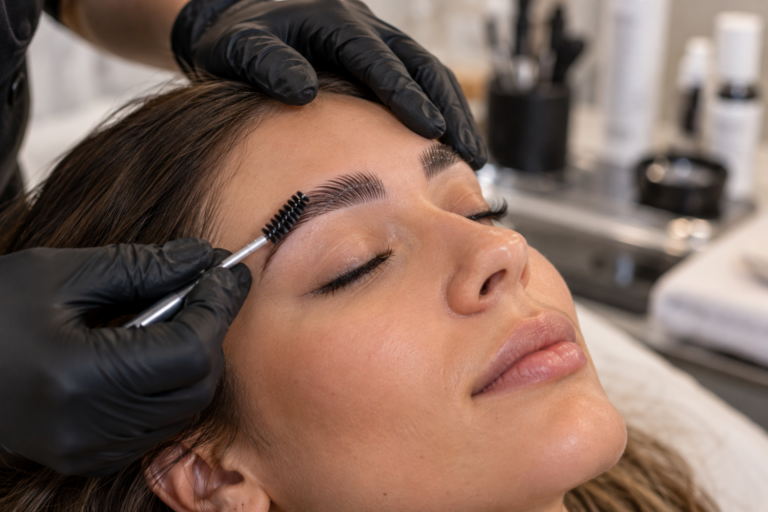 brow lamination, eyebrow shaping, brow care, fuller brows, beauty treatment