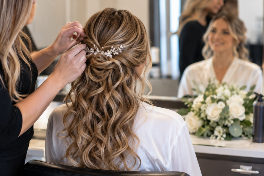 wedding hair, bridal hair color, hair color, wedding beauty, bridal hairstyle